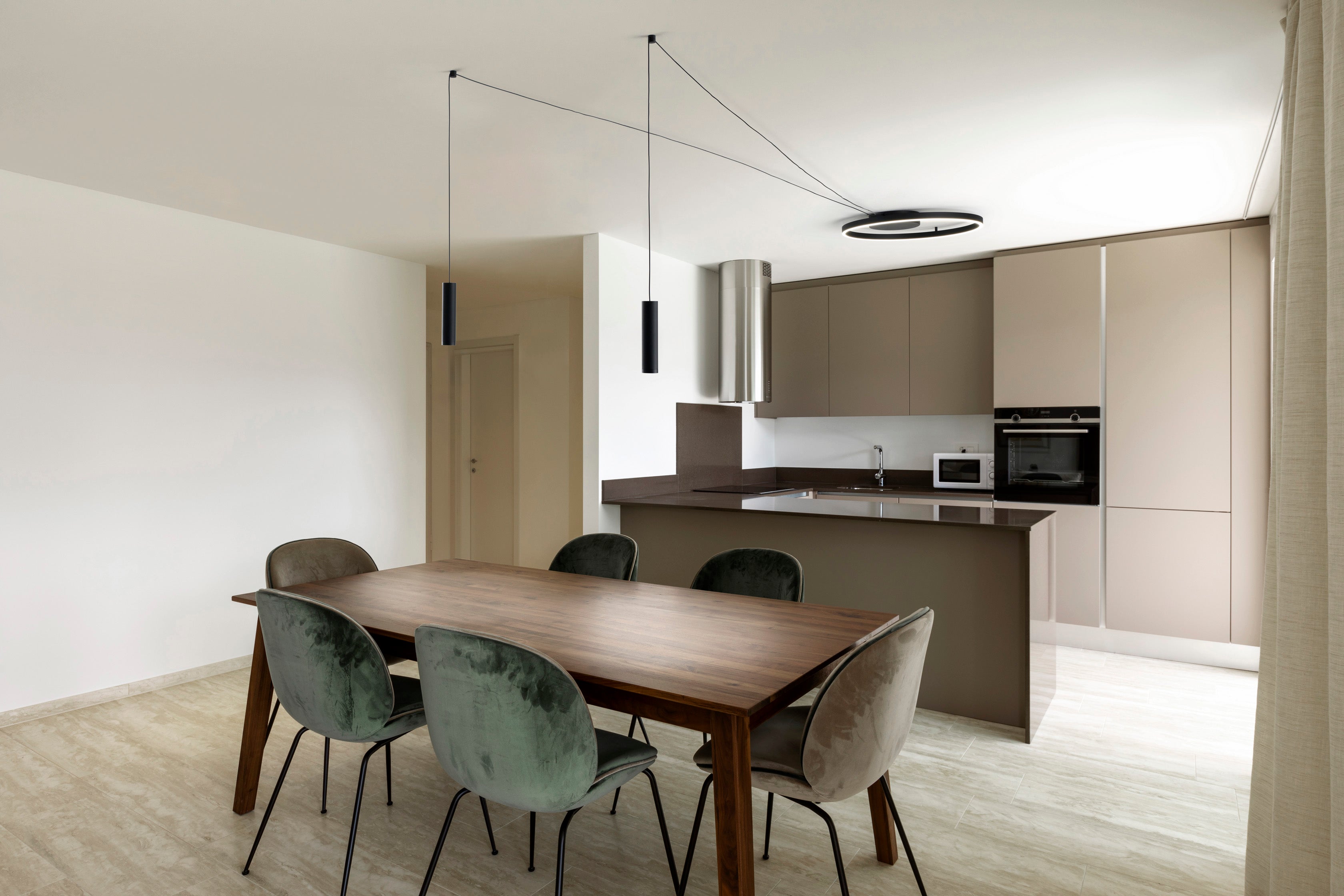 Plafoniera/sospensione Double