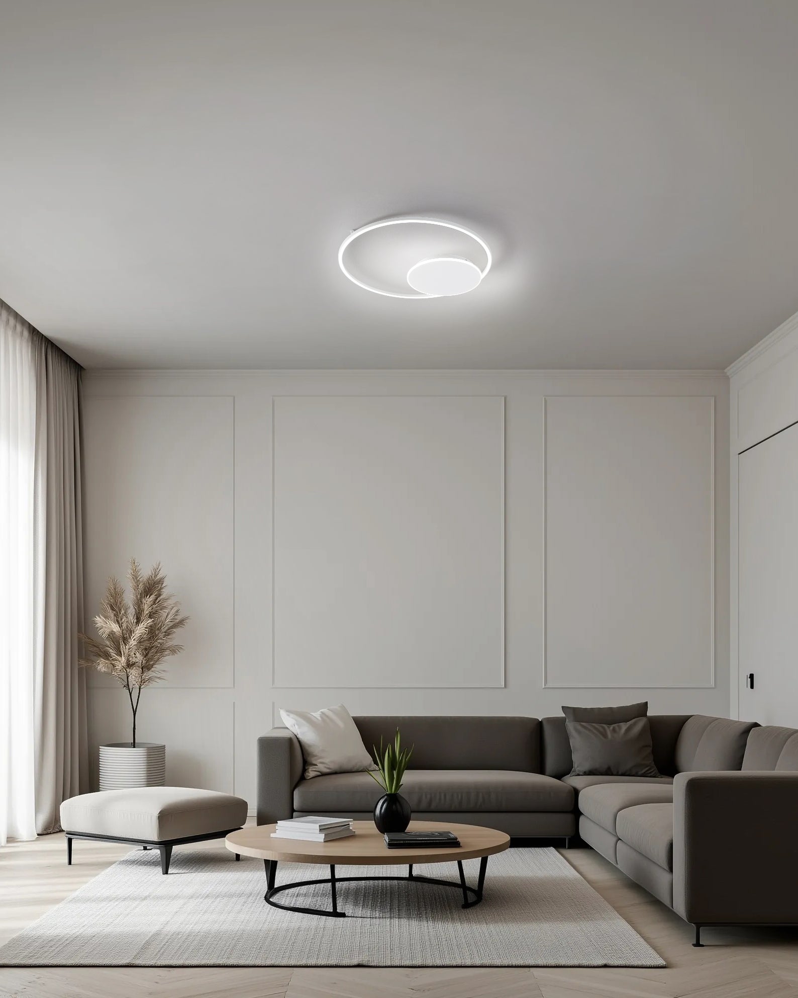 Plafoniera Eclisse - Bianca