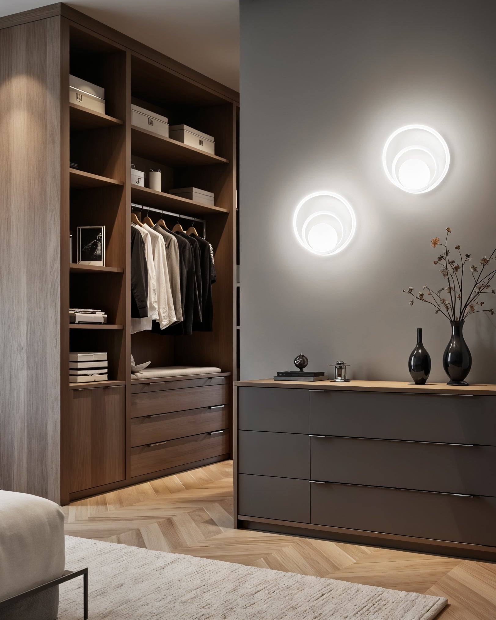 Plafoniera e Applique Island - Bianco