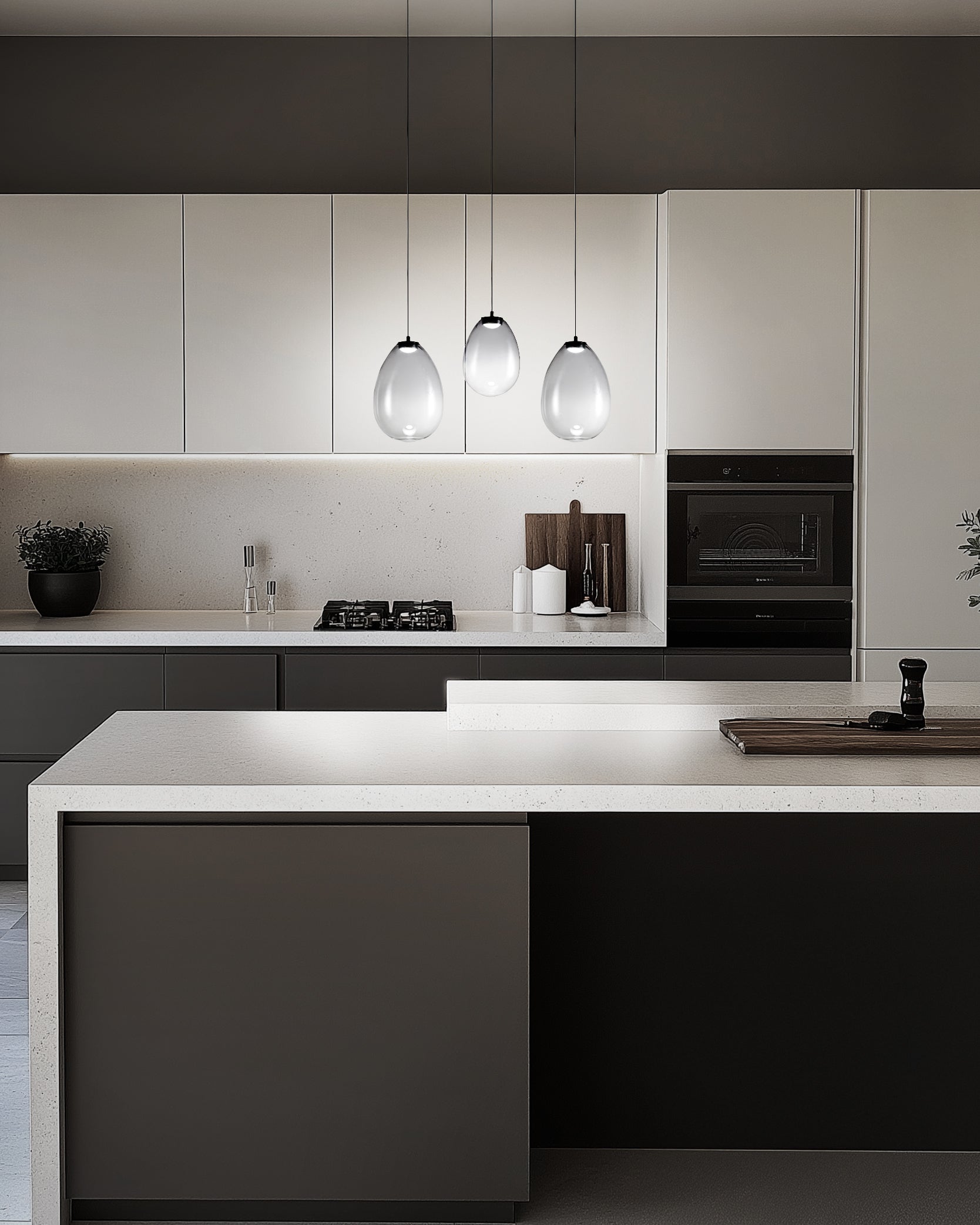 Sospensione Angel - Fumè