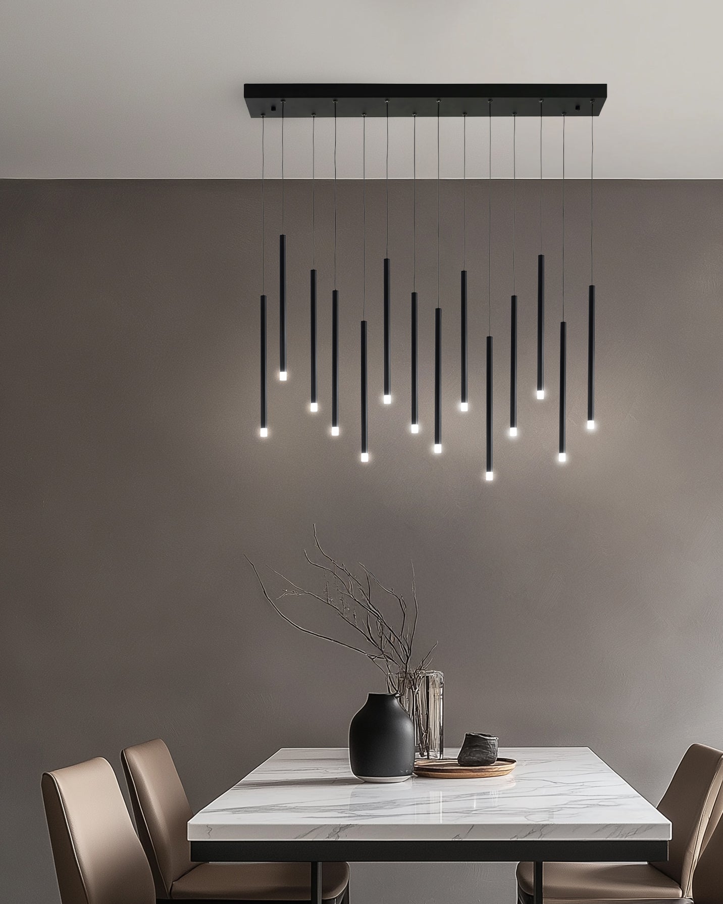 Sospensione Multipla Pointer - Nero