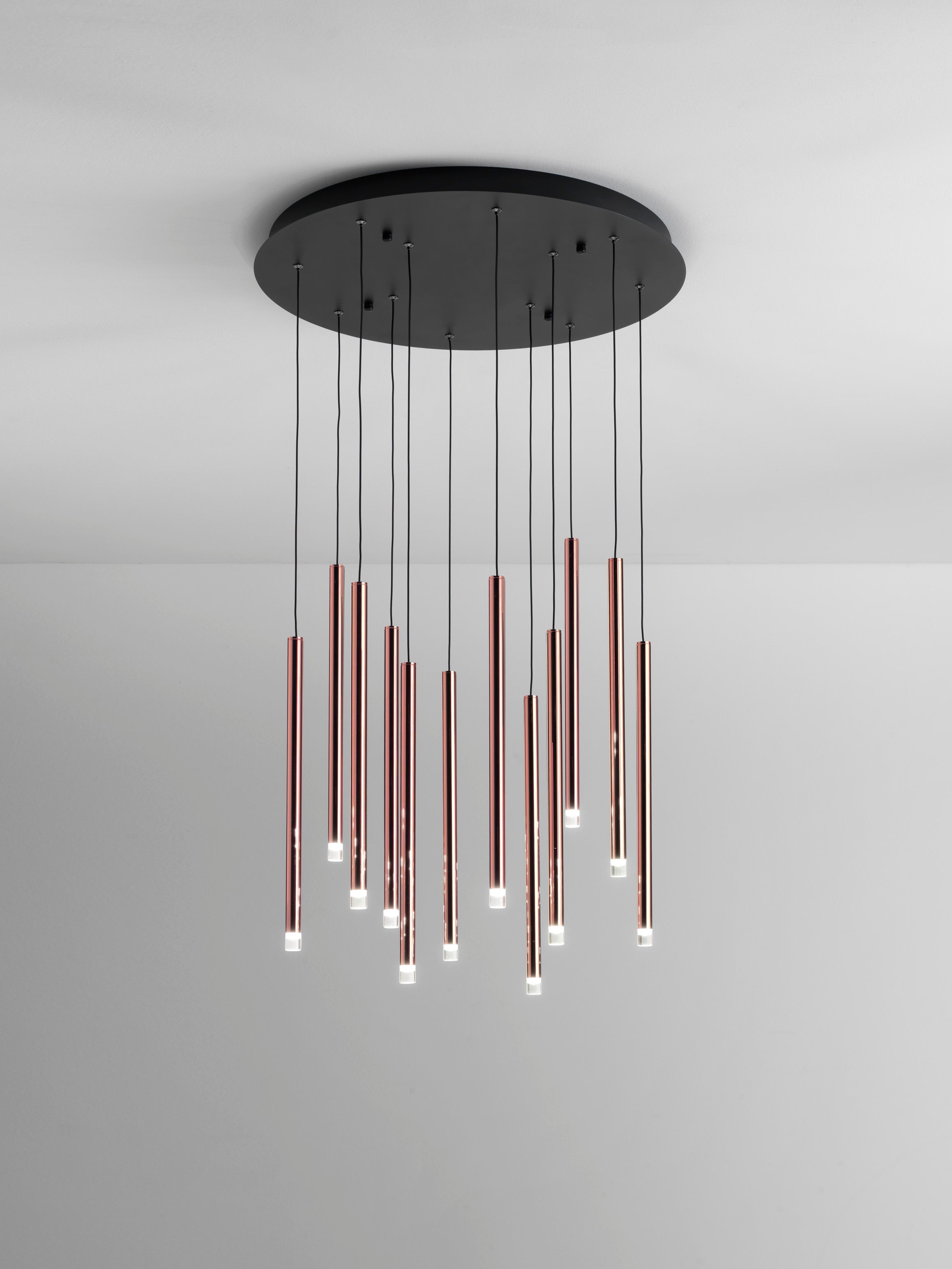 Sospensione Multipla Tonda Pointer - Rame