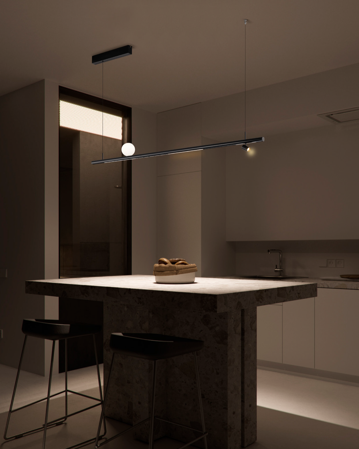 Sistema Karma - Sospensione nera