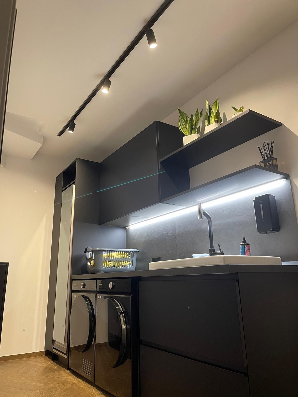 Sistema Nova - Kit Binario 200cm - Nero