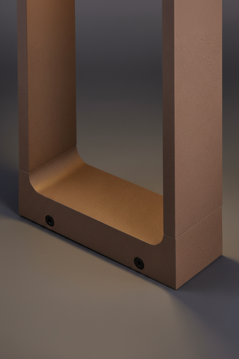 Paletto da terra Focus - 30cm Corten