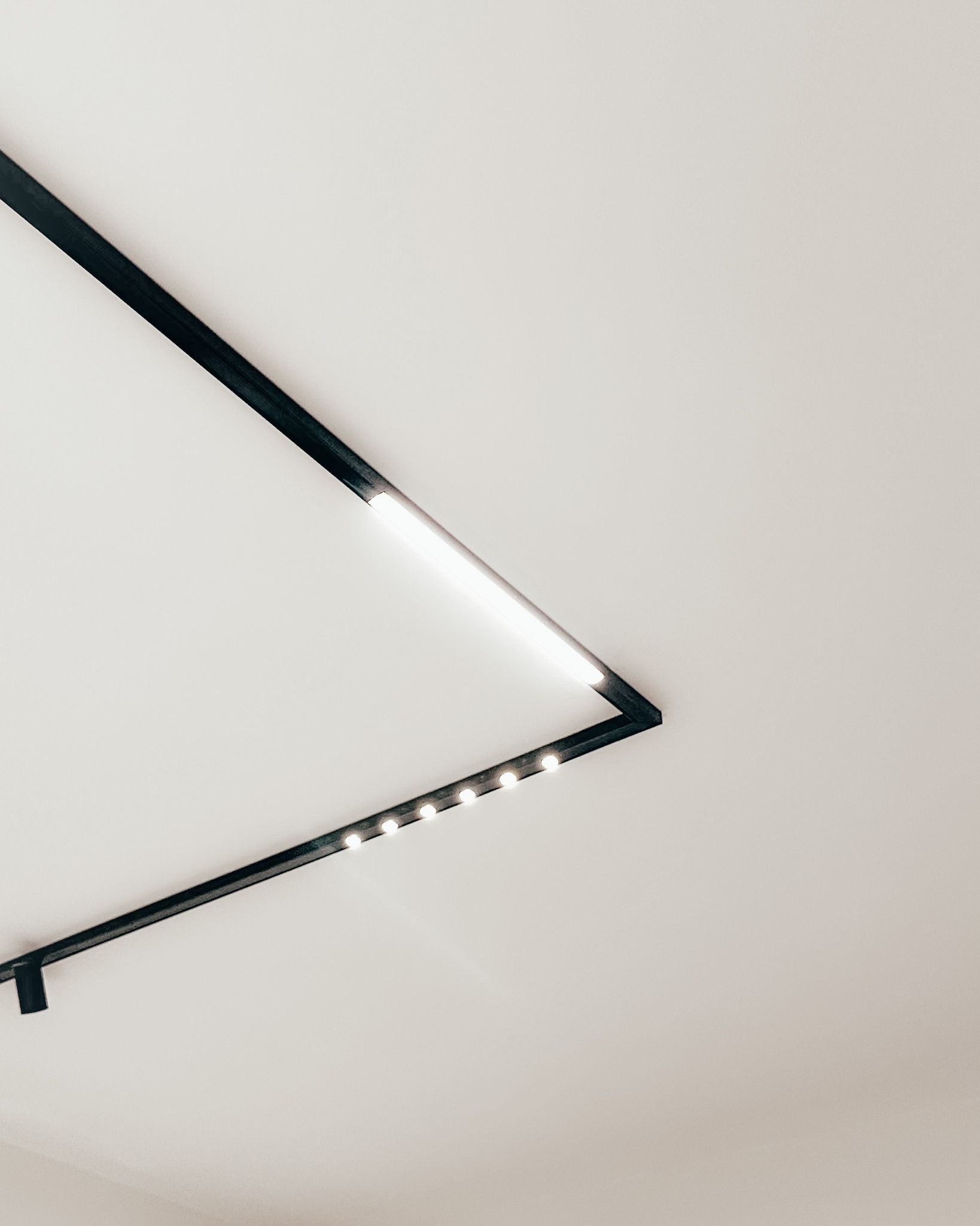 Sistema Karma - Modulo led diffuso 30cm - Nero