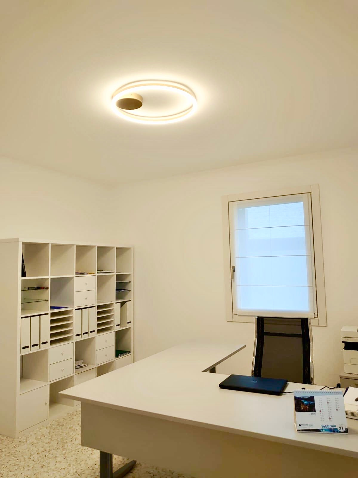 Plafoniera e Applique Eclisse luce diretta - Bianco