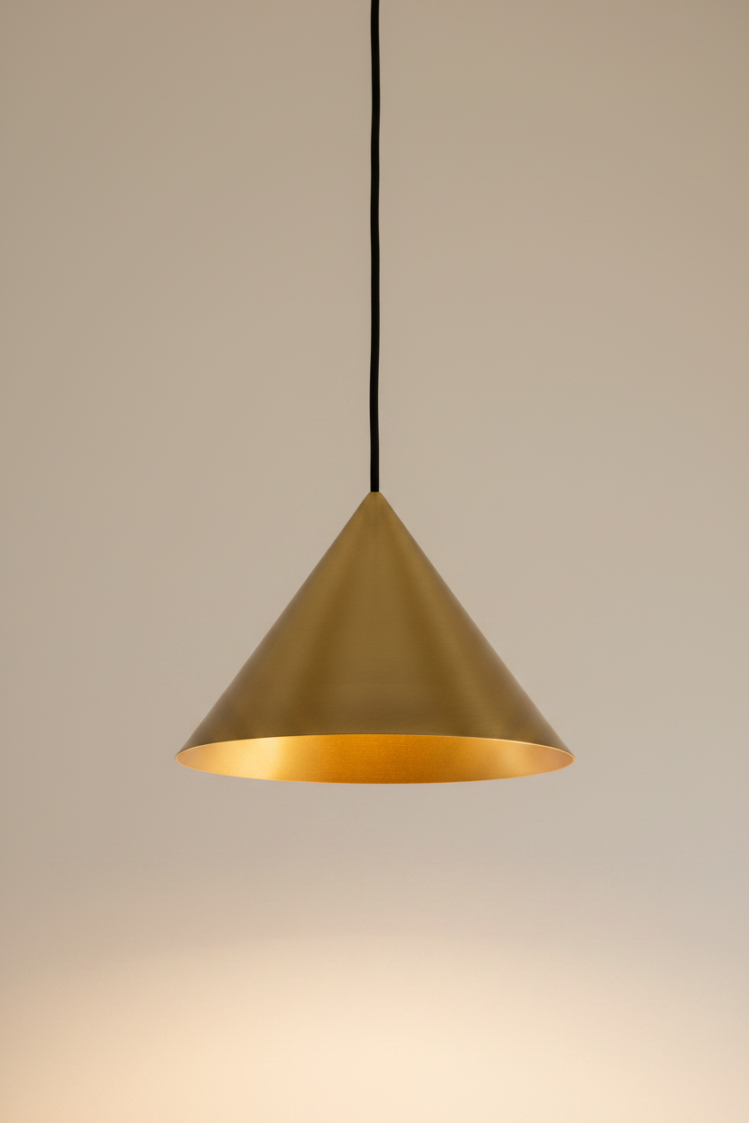 Sospensione Cono - Oro