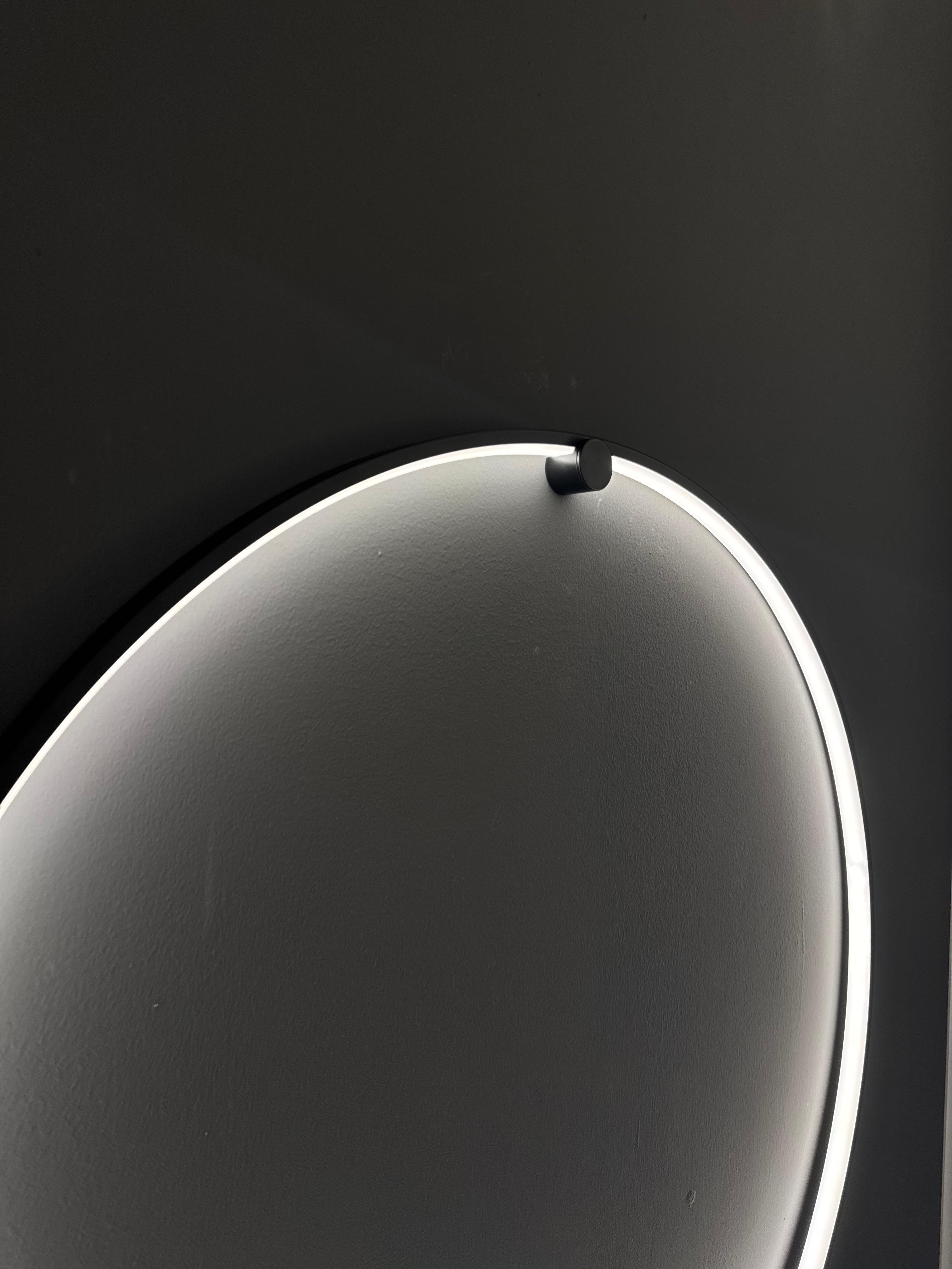 Lampada Halo - Nero