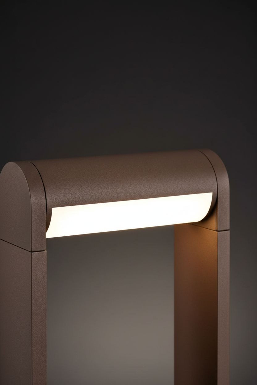 Paletto da terra Focus - 30cm Corten