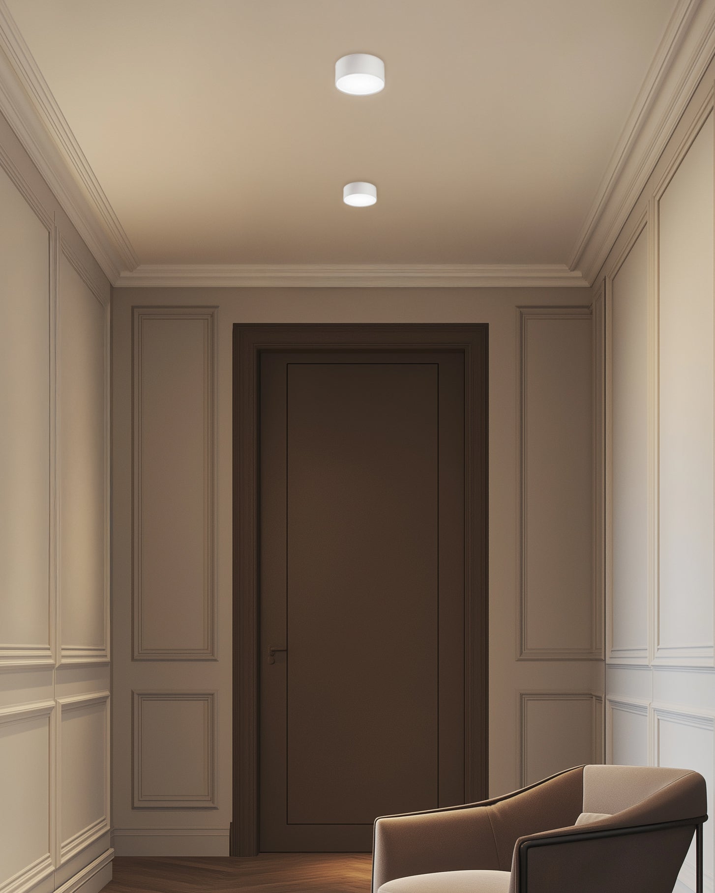 Faretto tondo Venus - Bianco