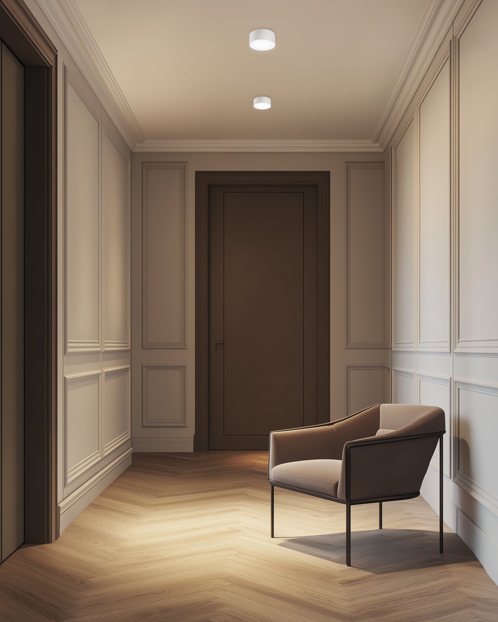 Faretto tondo Venus - Bianco