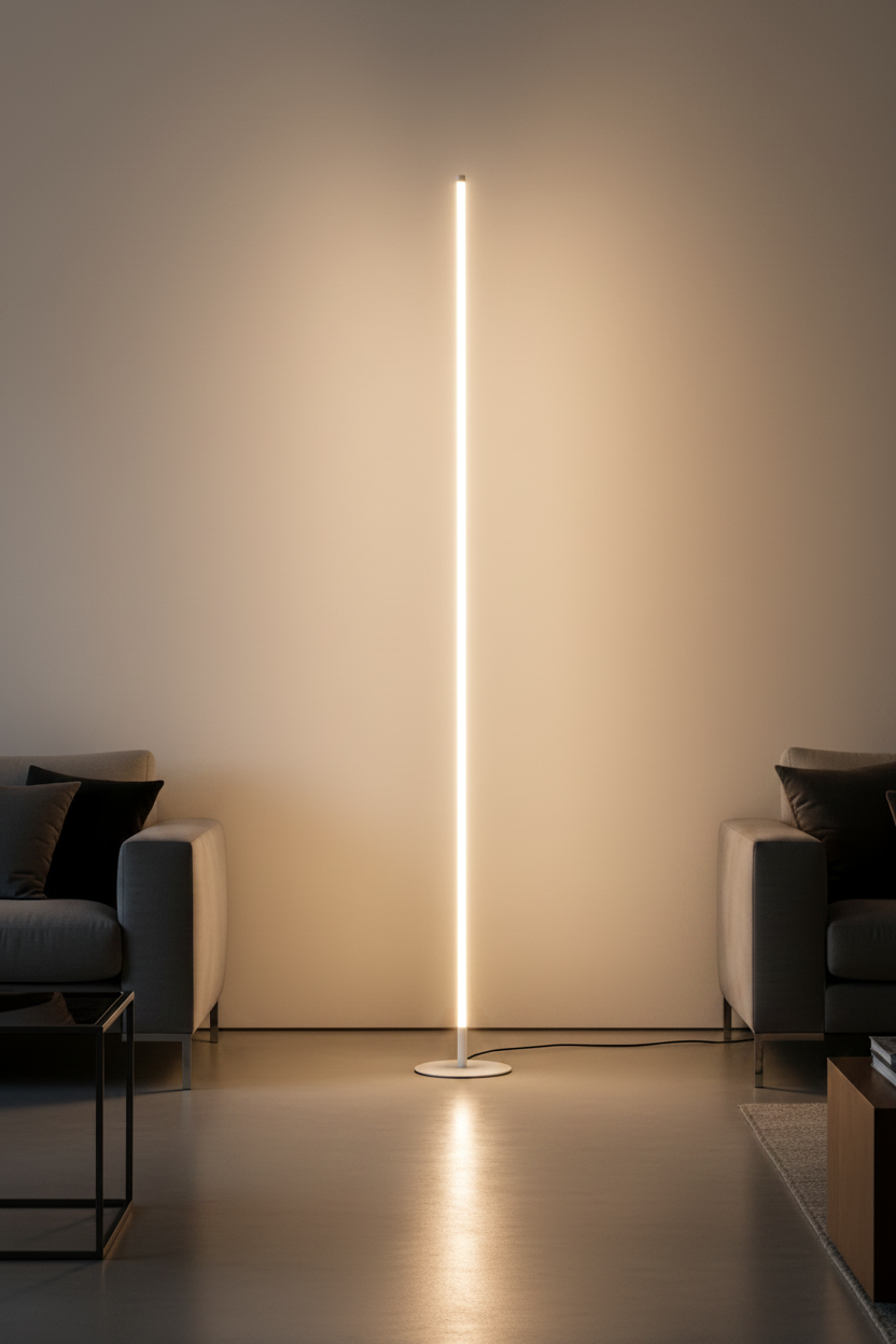 Piantana Pole - Bianco
