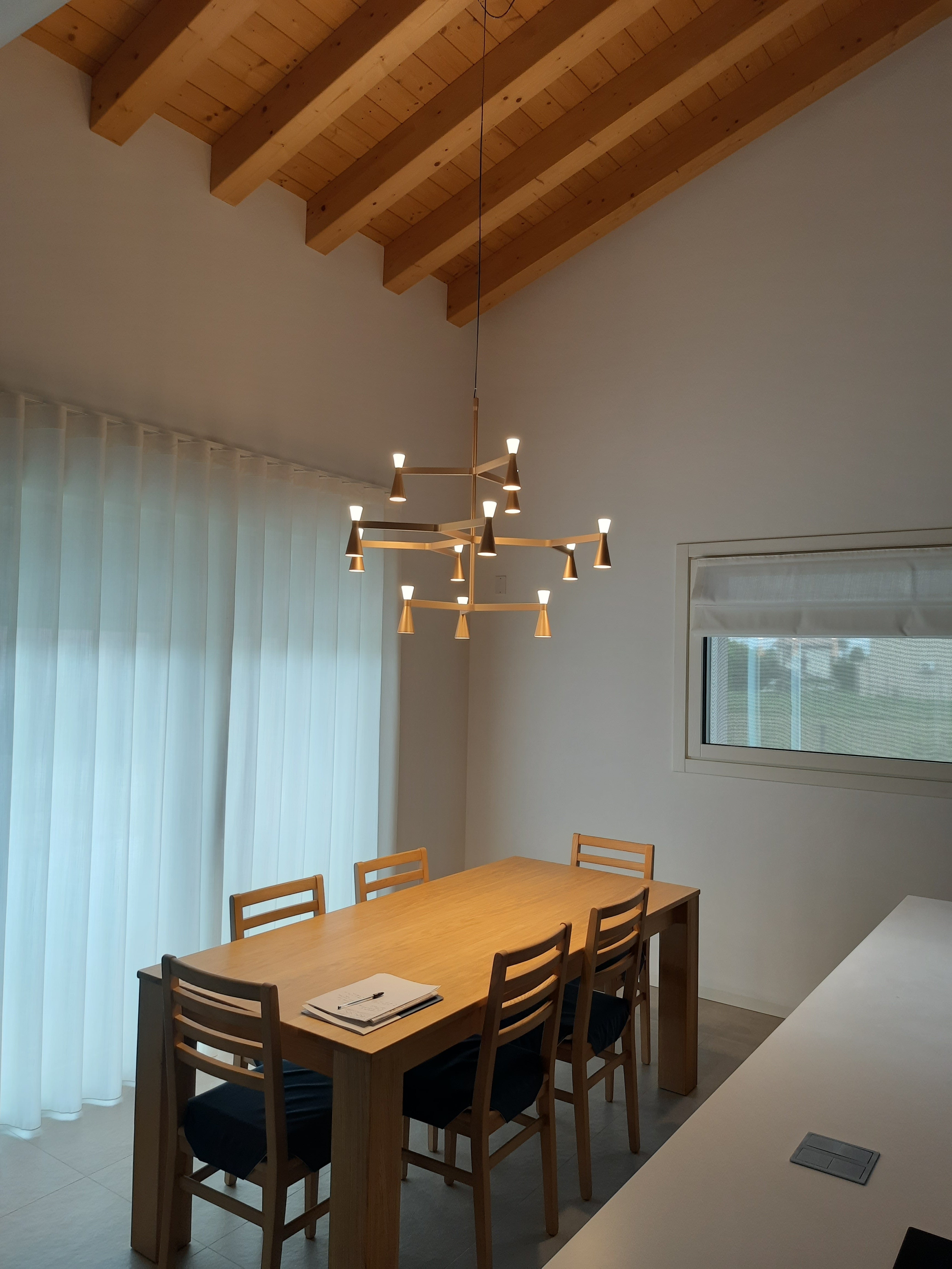 Sospensione Snow - Oro