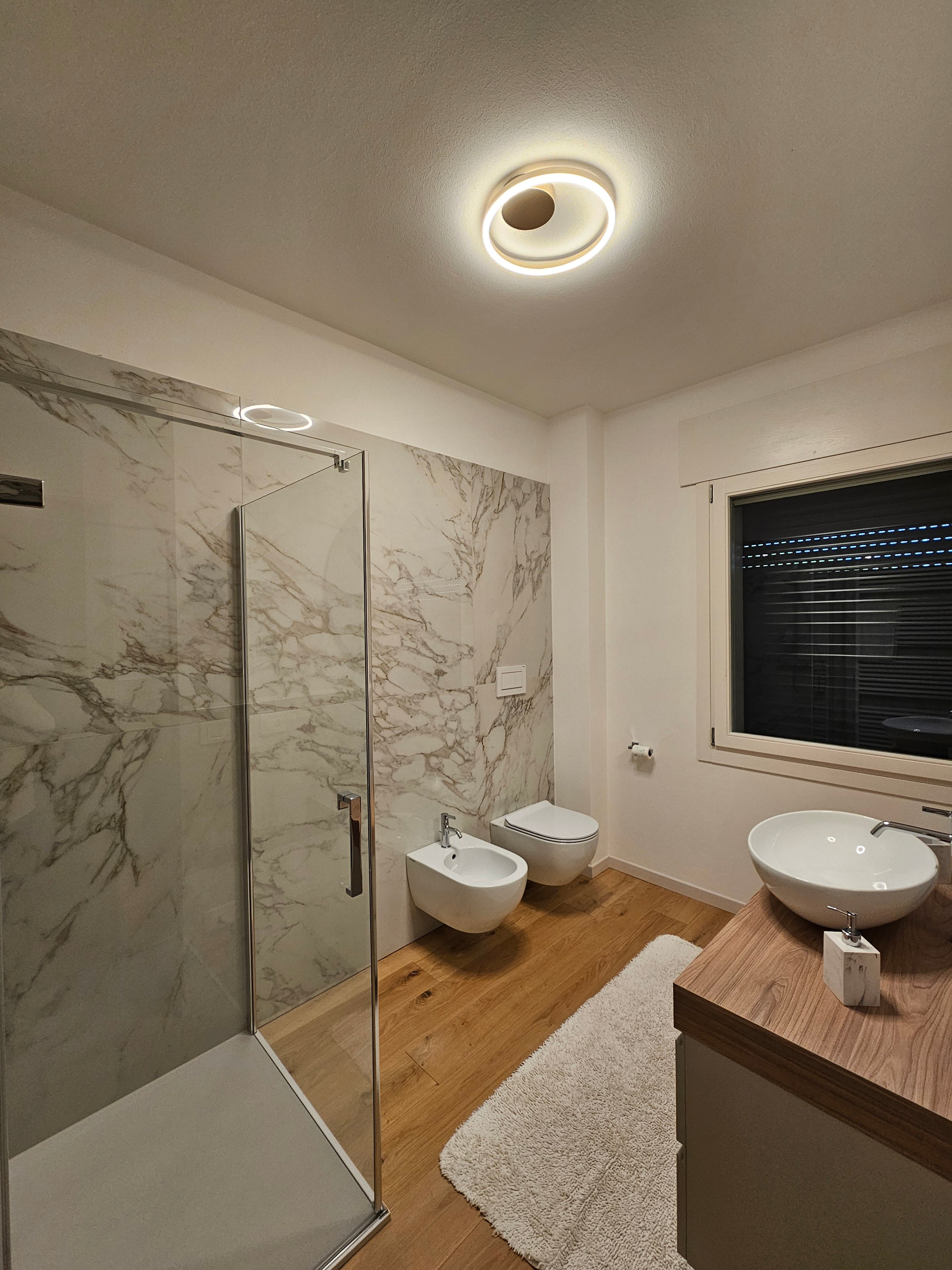 Plafoniera e Applique Eclisse luce diretta - Oro