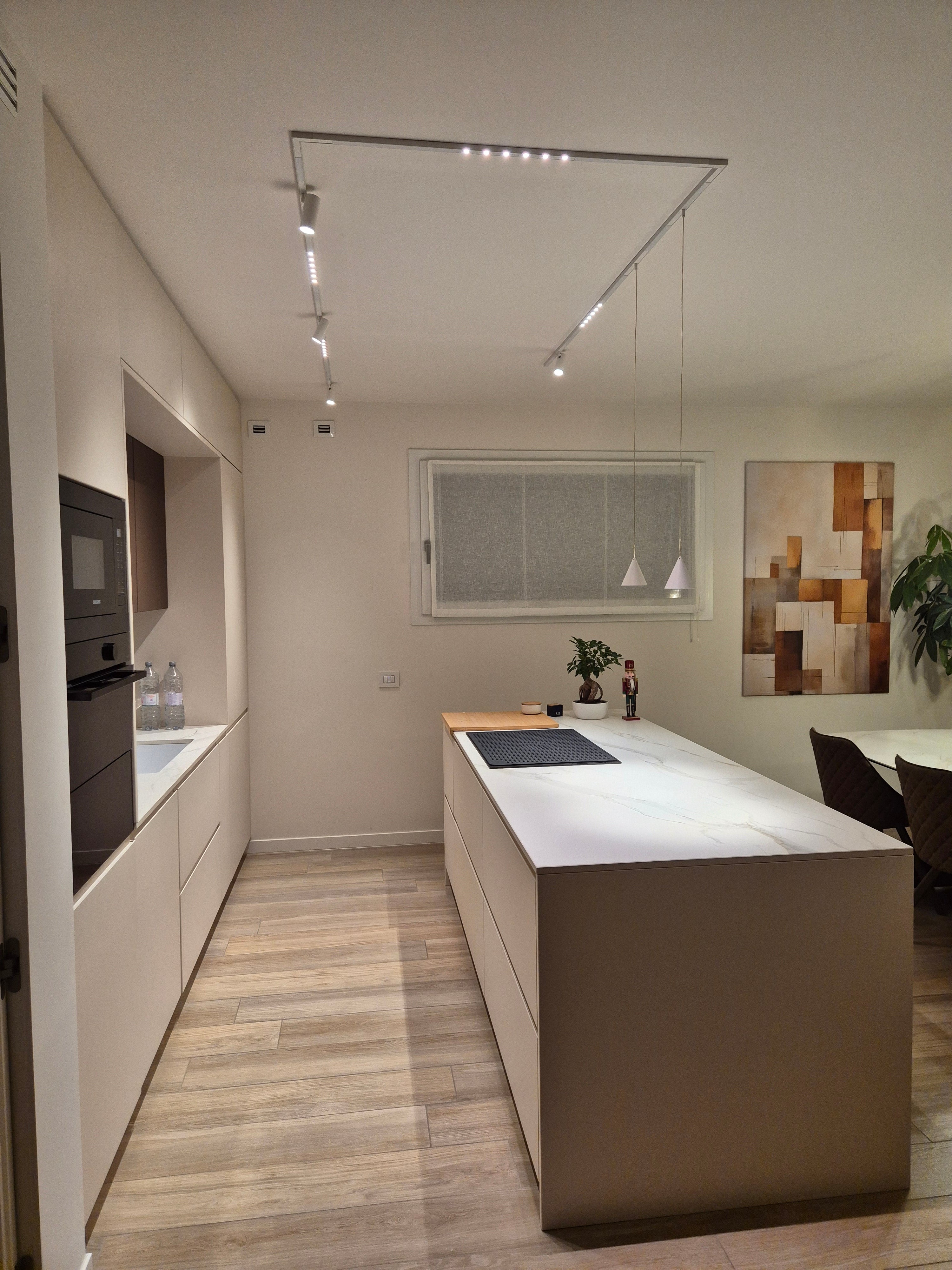 Sistema Karma- Binario magnetico 100cm - Bianco