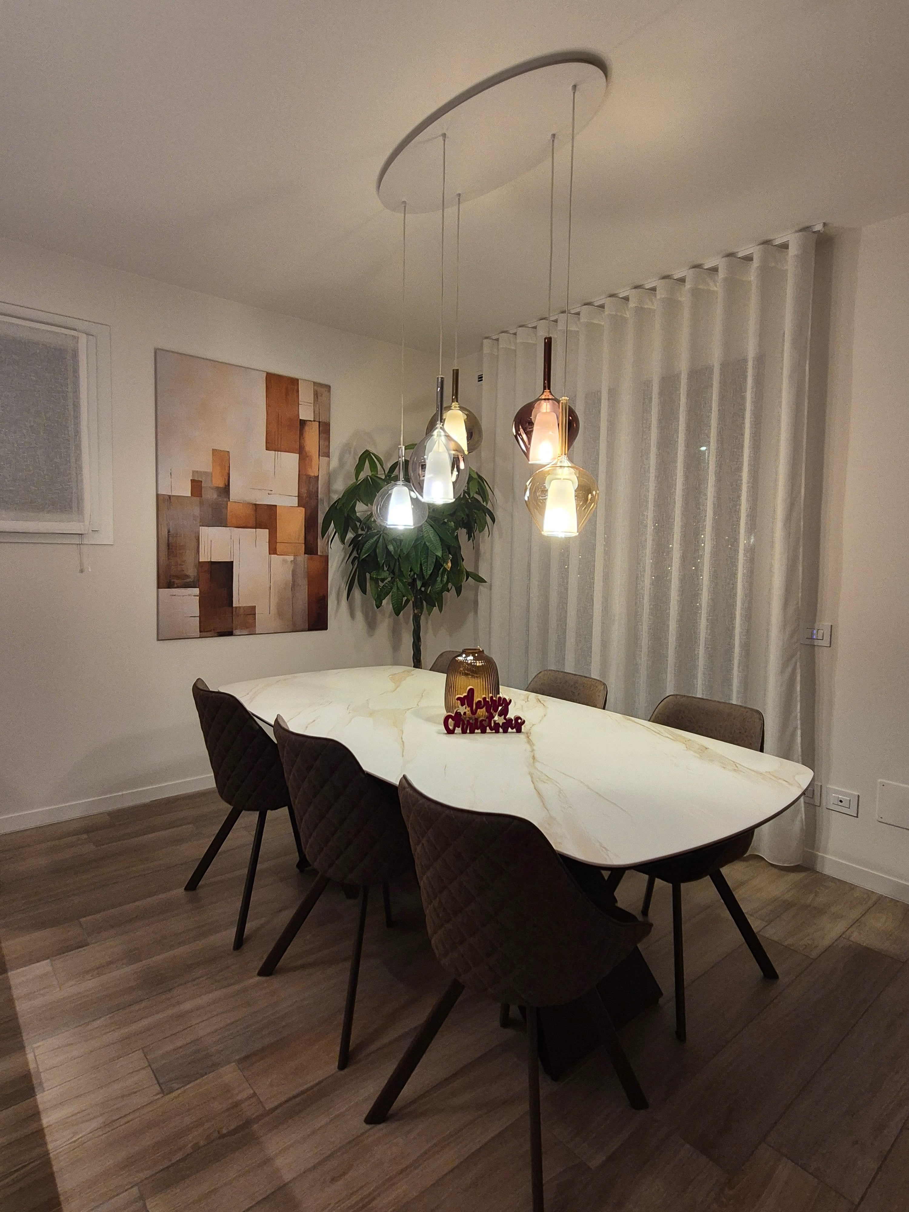 Sospensione Flower - Trasparente