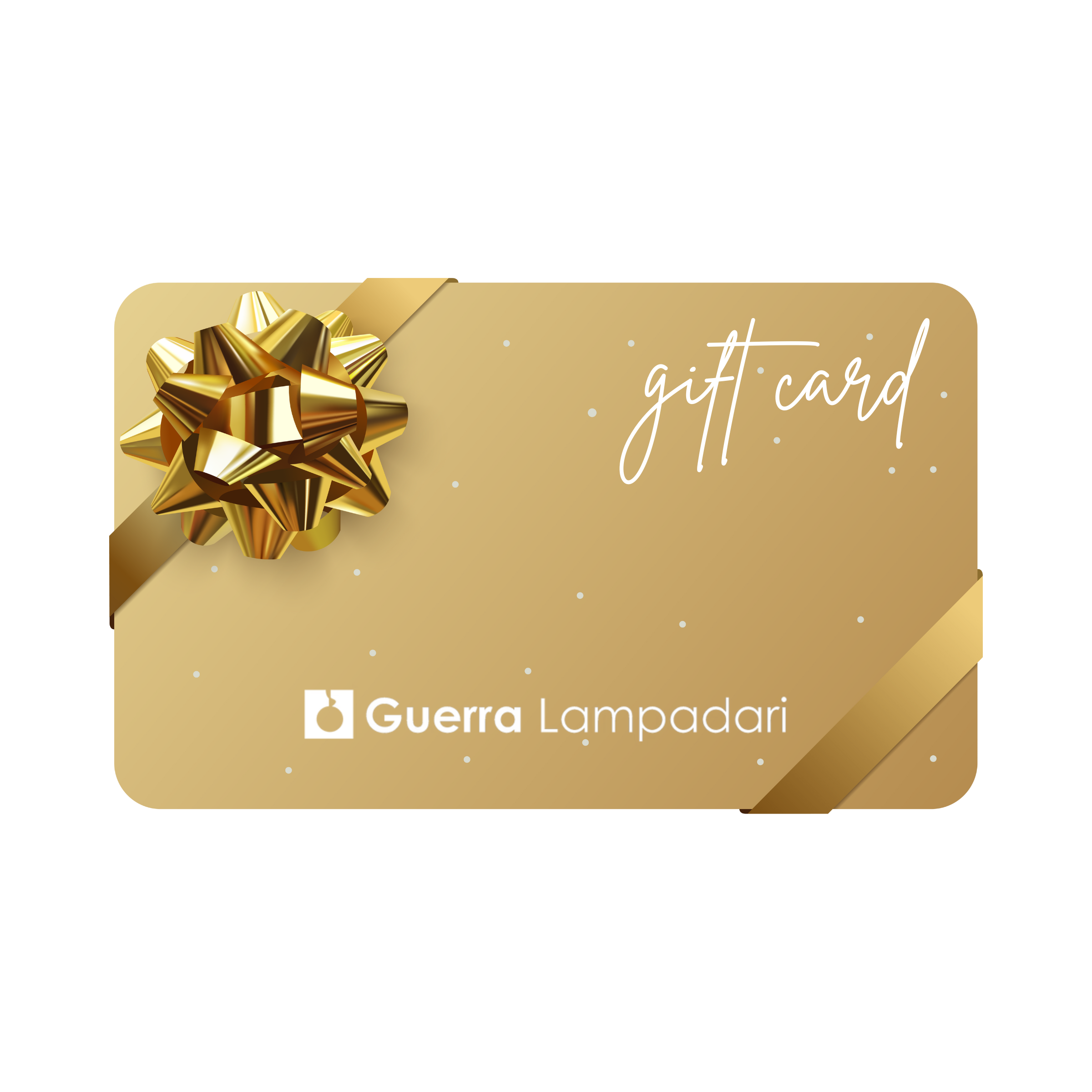 Gift Card Guerra Lampadari