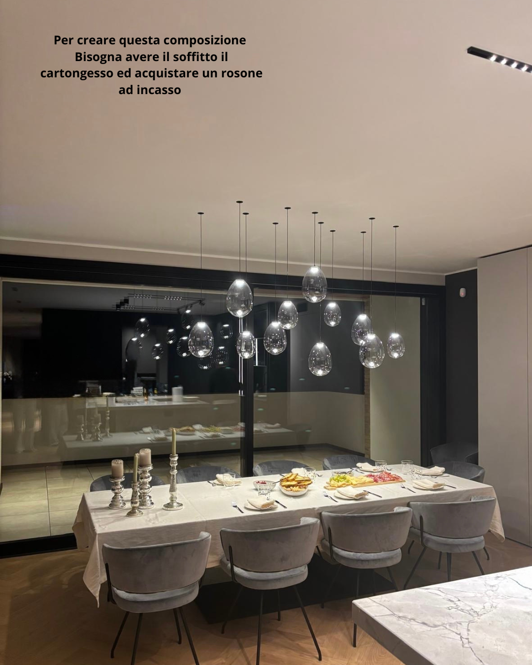 Sospensione Angel - Fumè