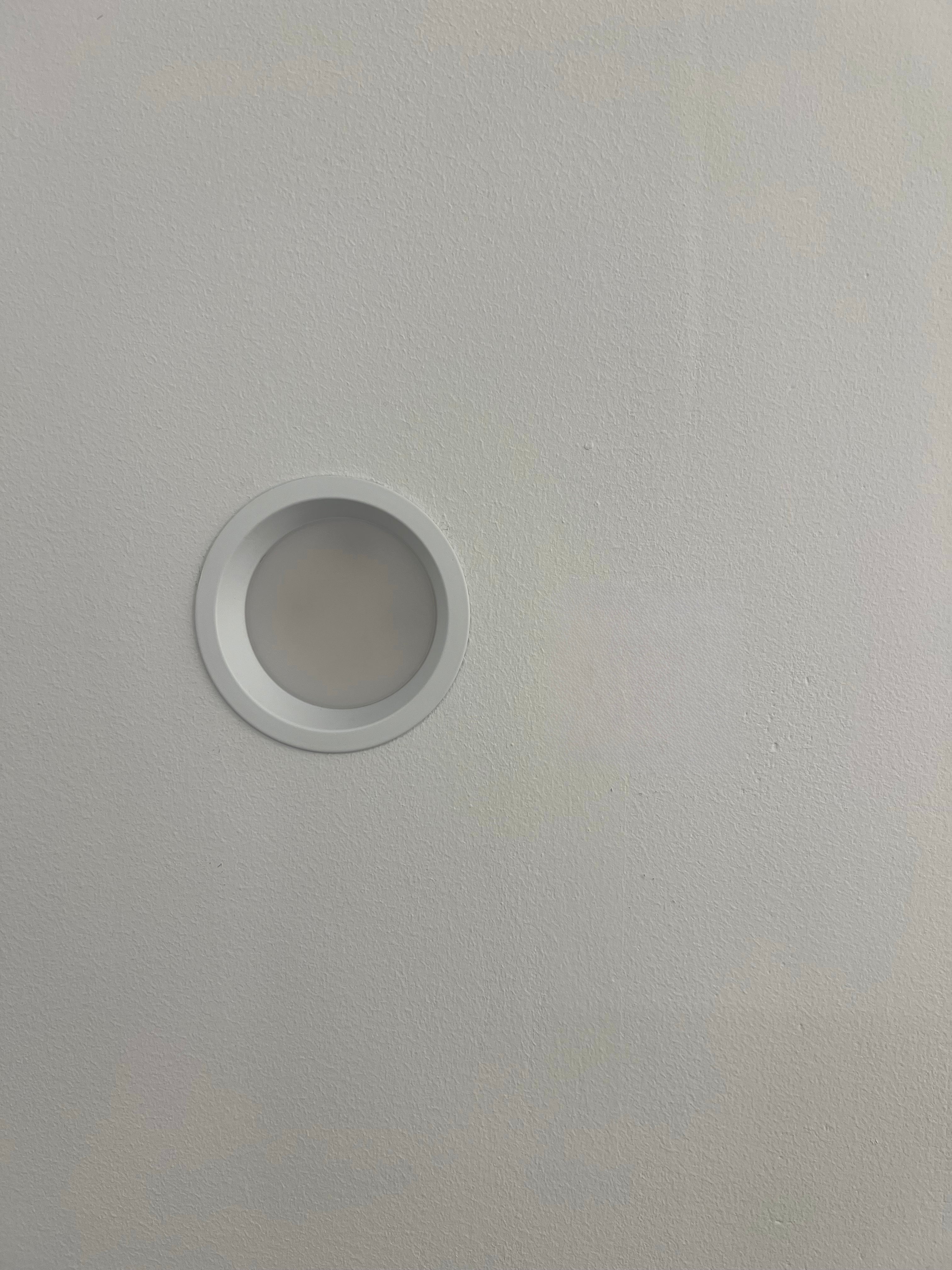 Faretto incasso led tondo arretrato