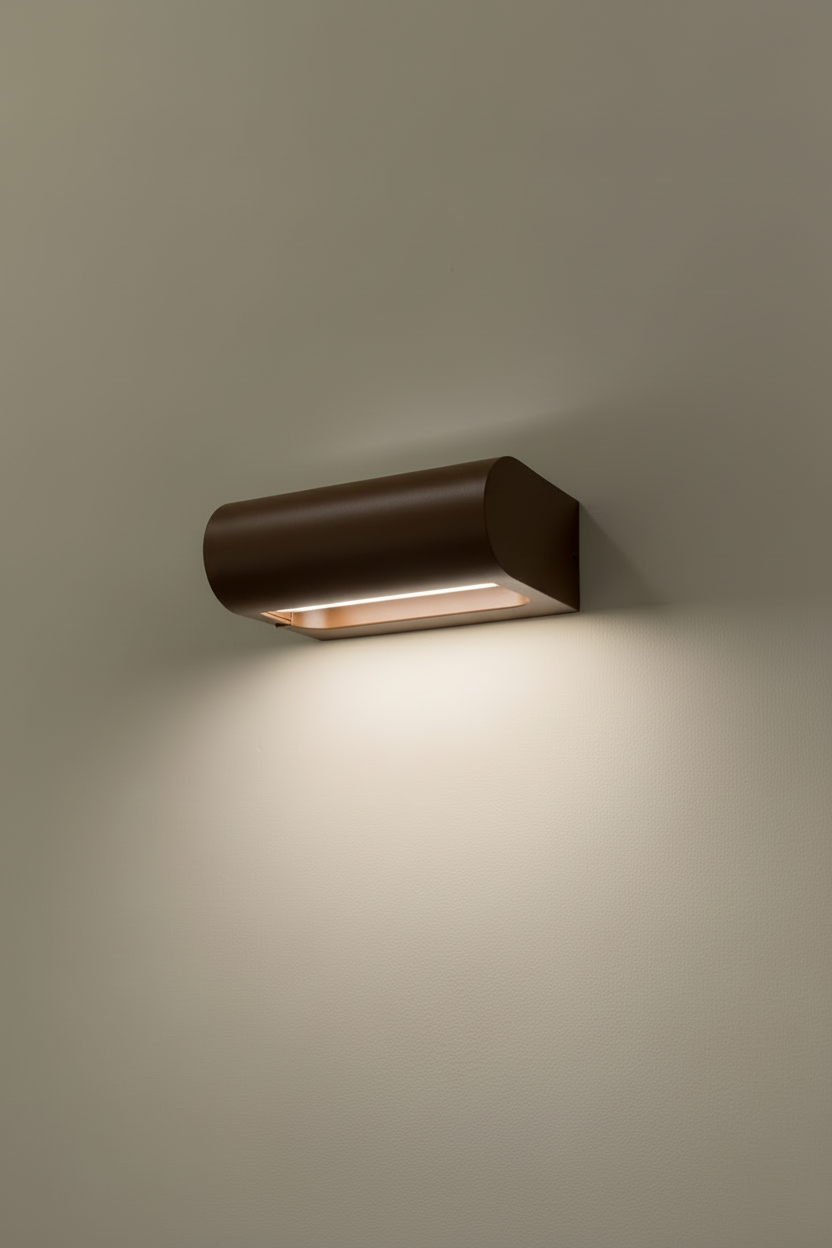 Applique esterno Focus - Corten