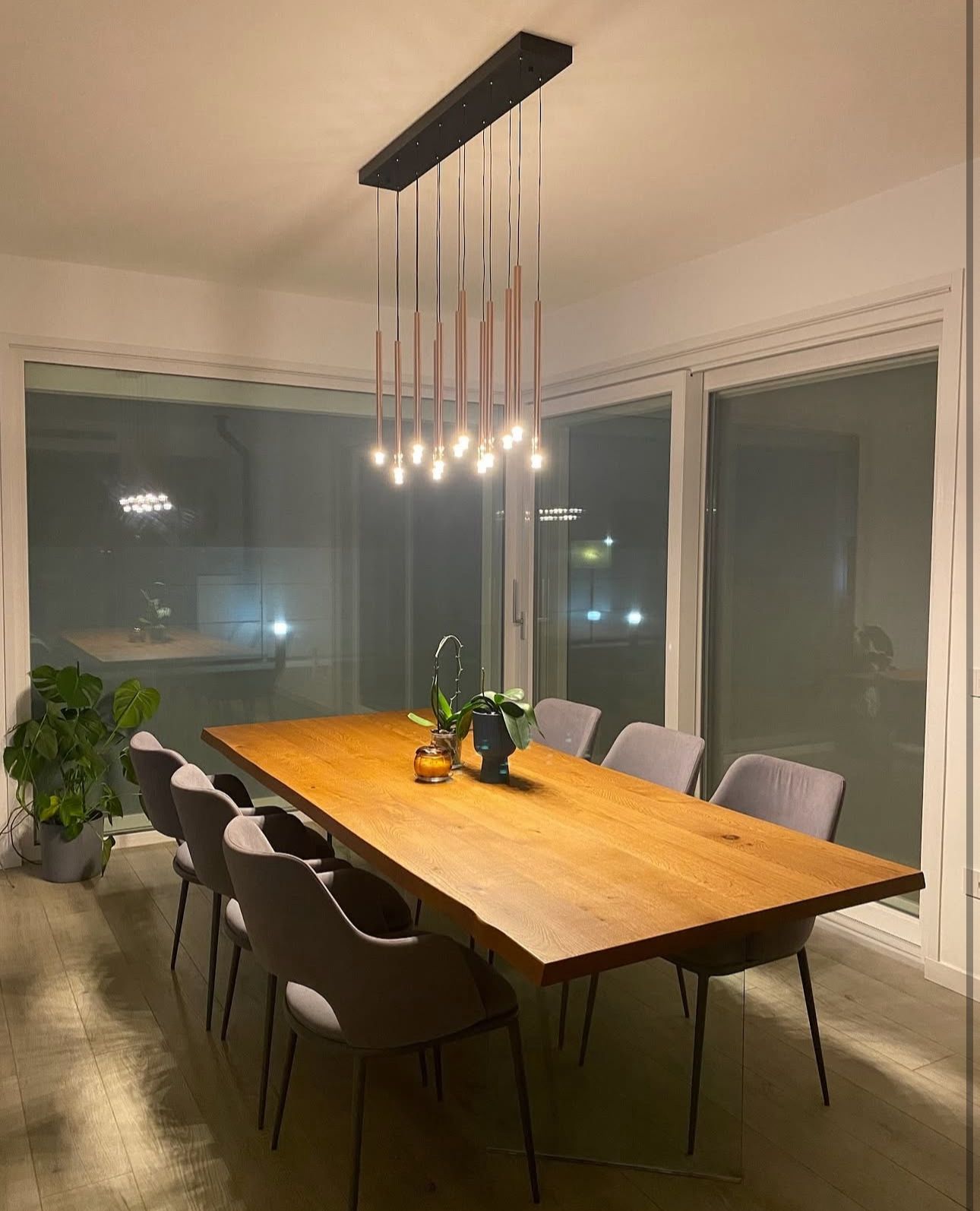 Sospensione Multipla Pointer - Rame