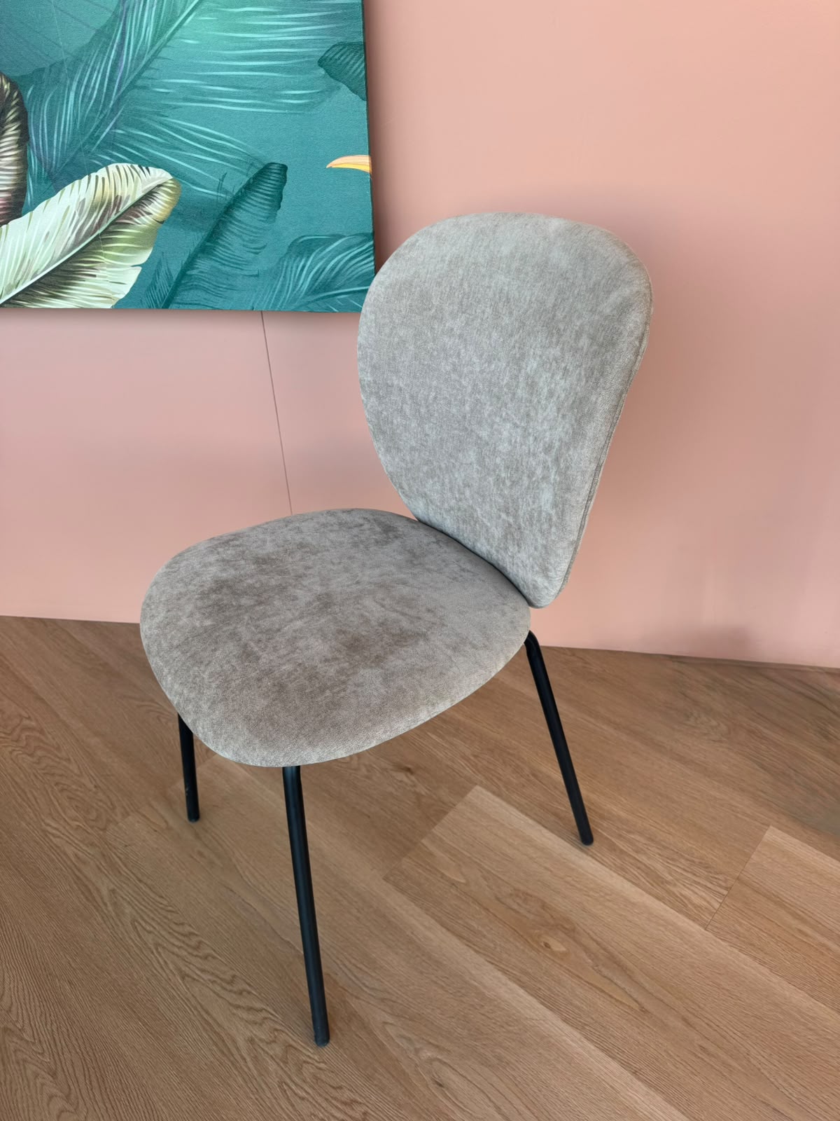Set 2 poltrone Eva - tessuto beige