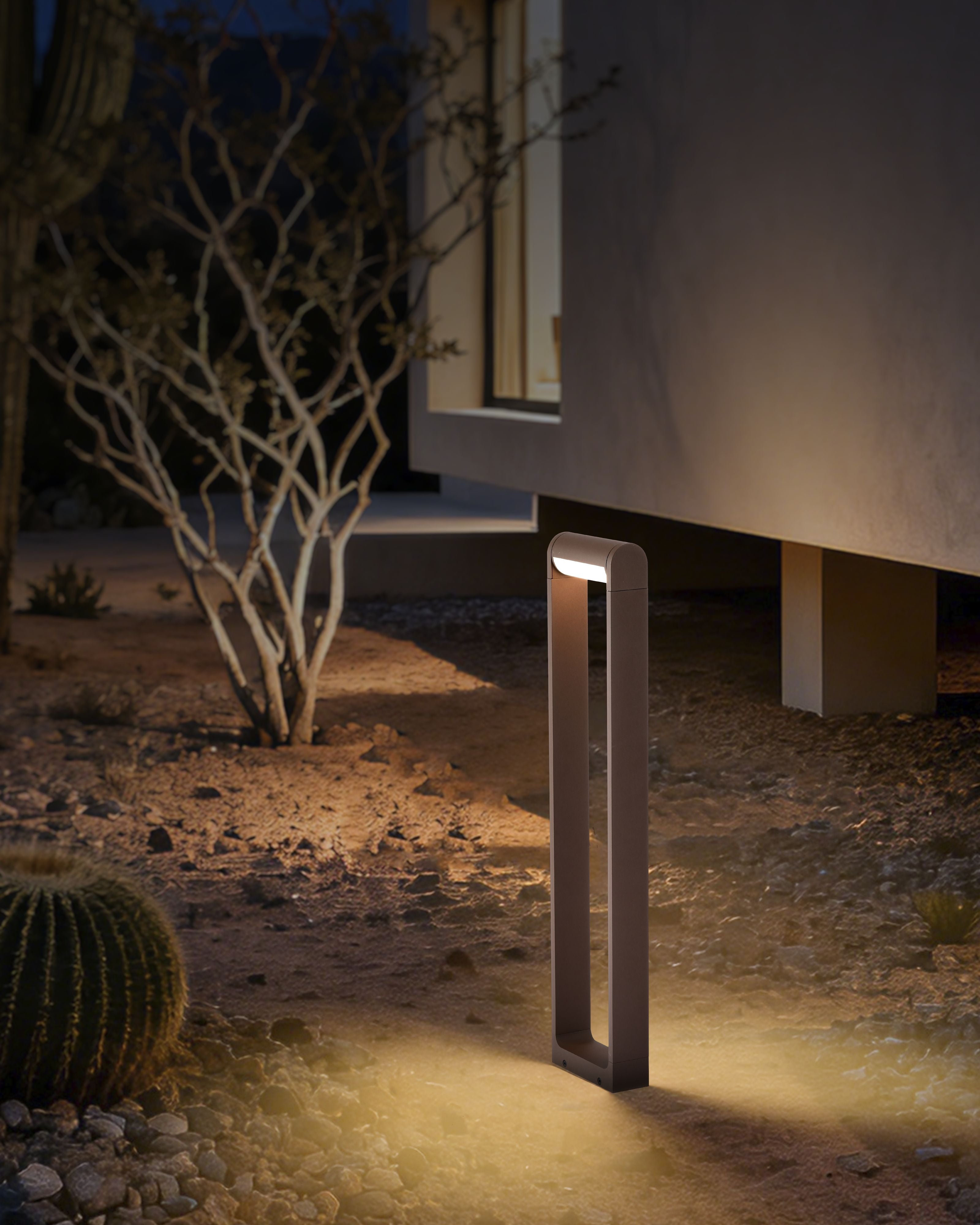 Paletto da terra Focus - 60cm Corten