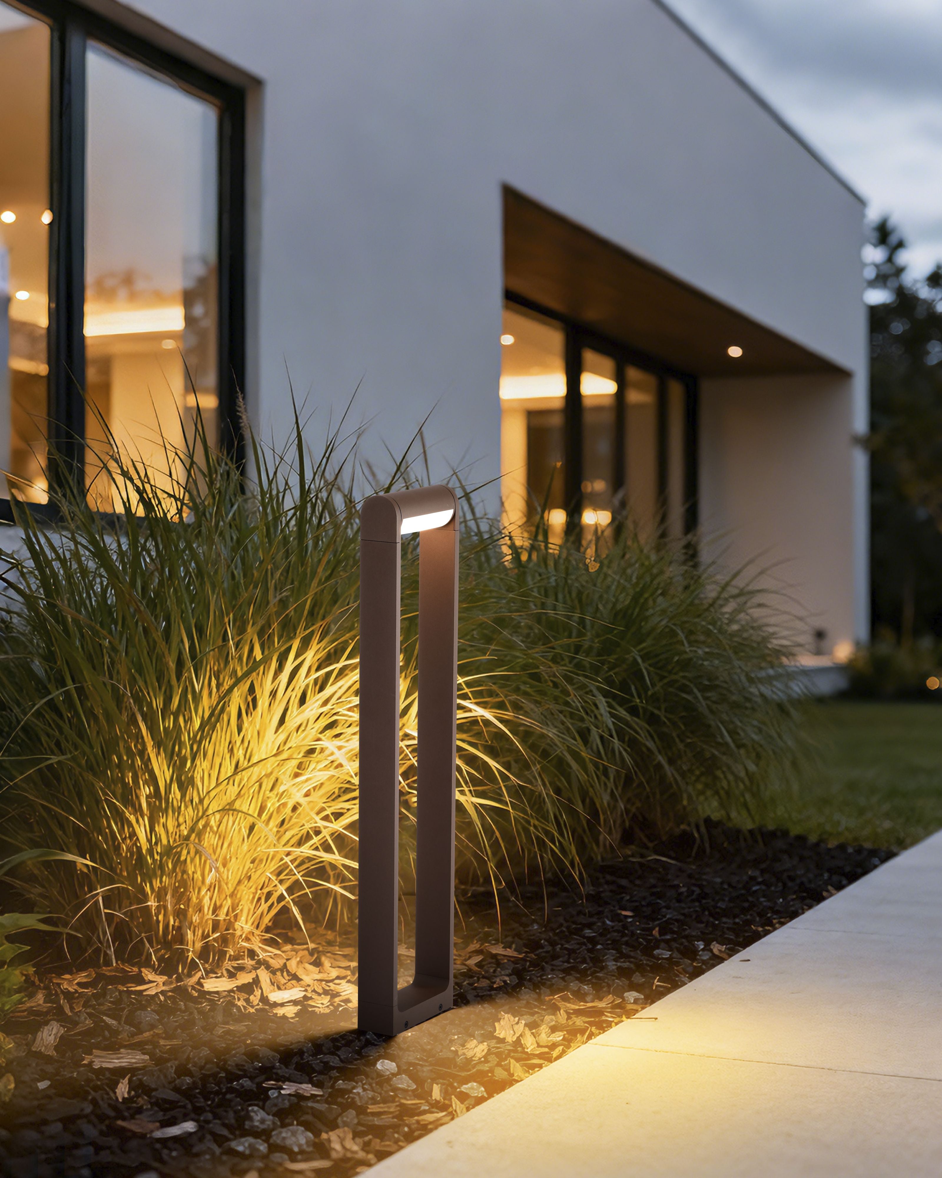 Paletto da terra Focus - 60cm Corten