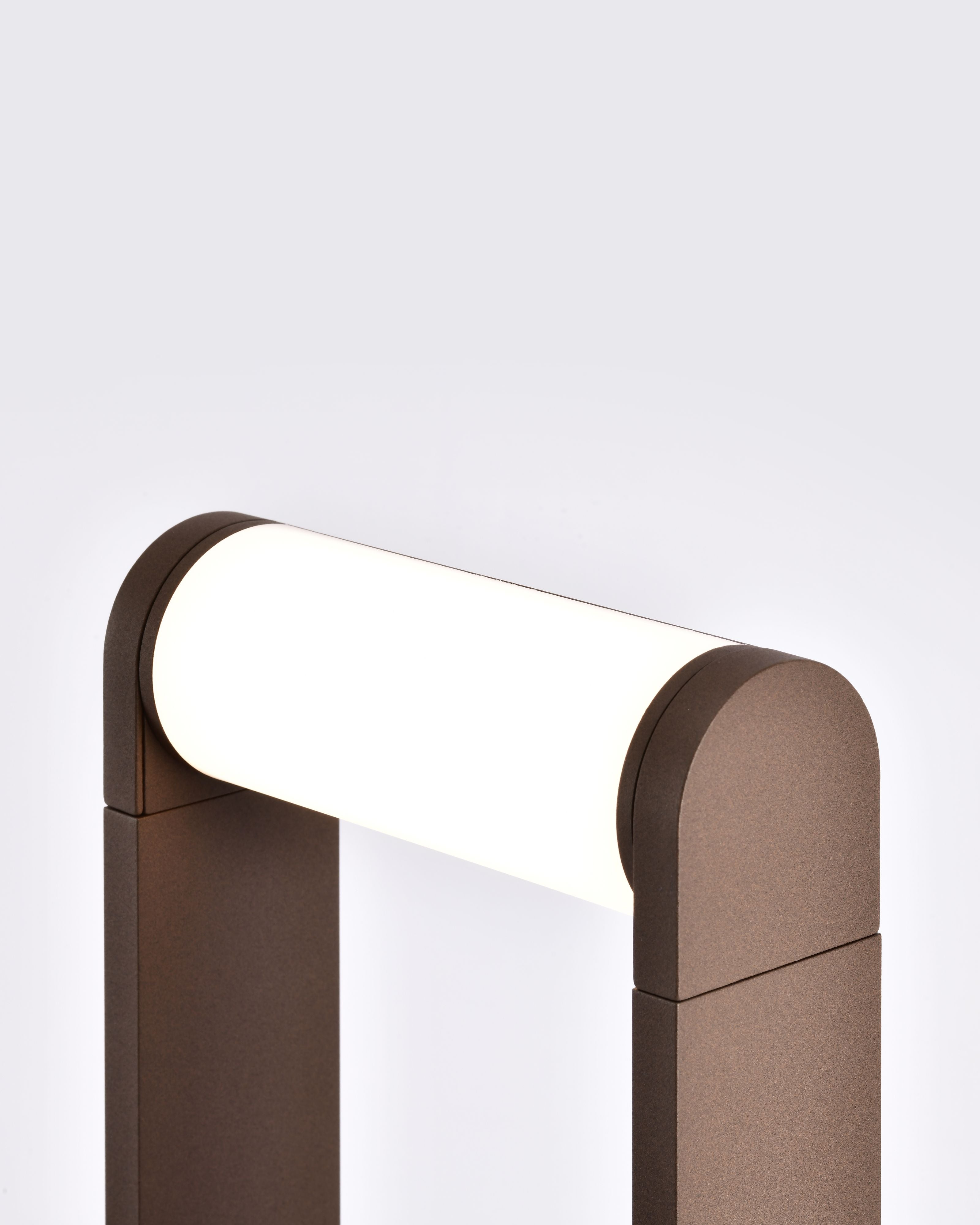Paletto da terra Focus - 30cm Corten
