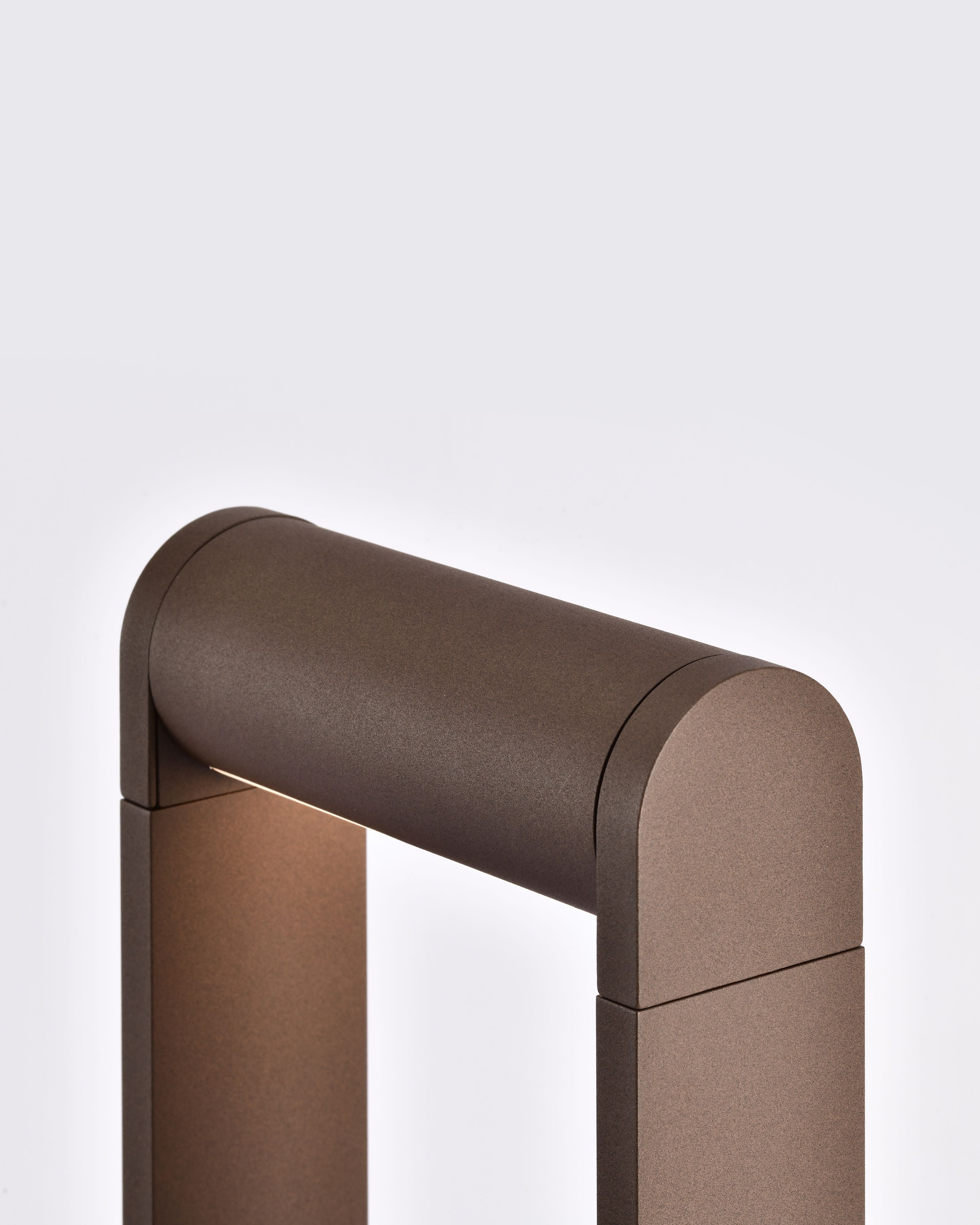 Paletto da terra Focus - 30cm Corten