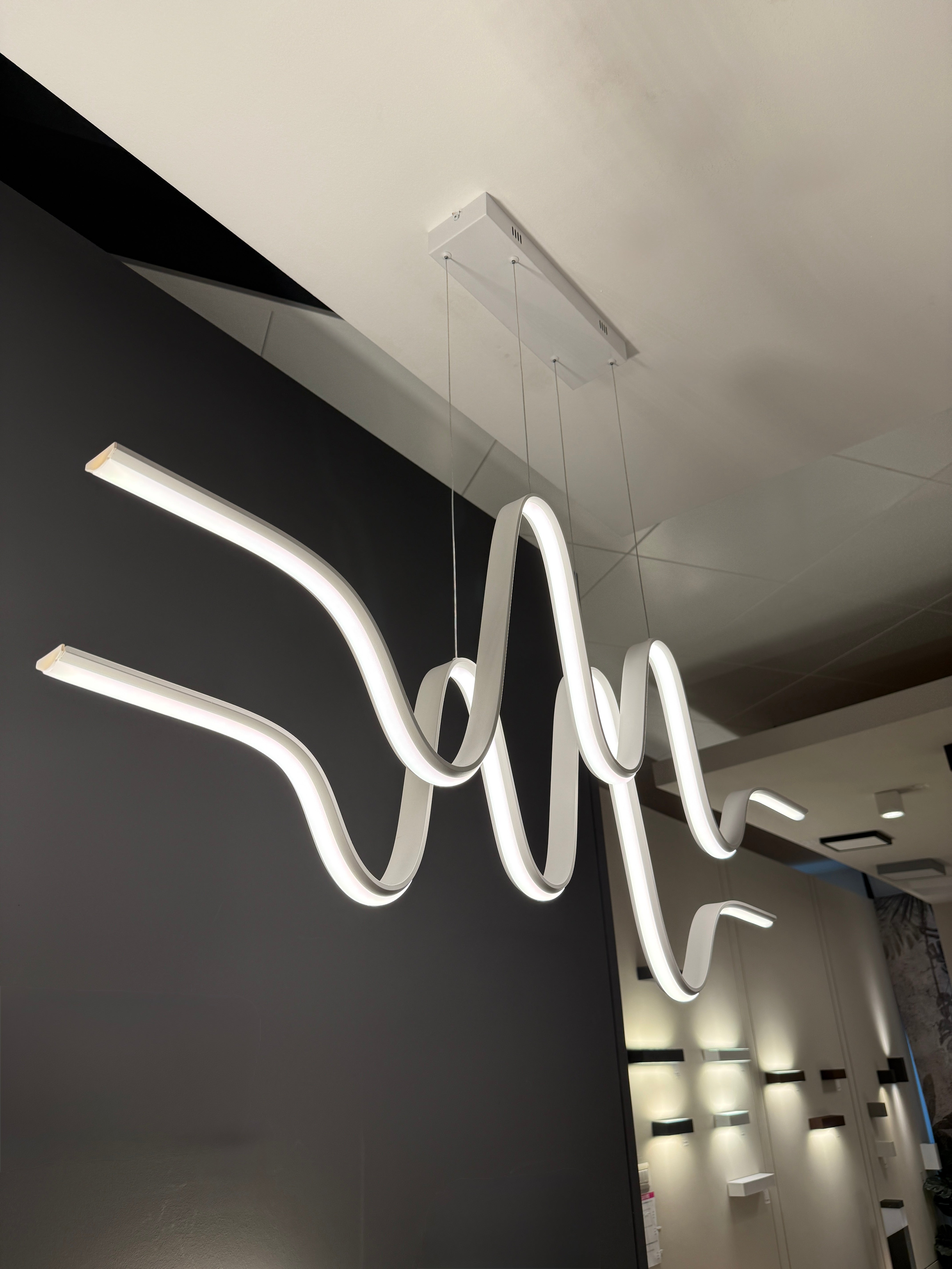 Sospensione Ritmo - bianco