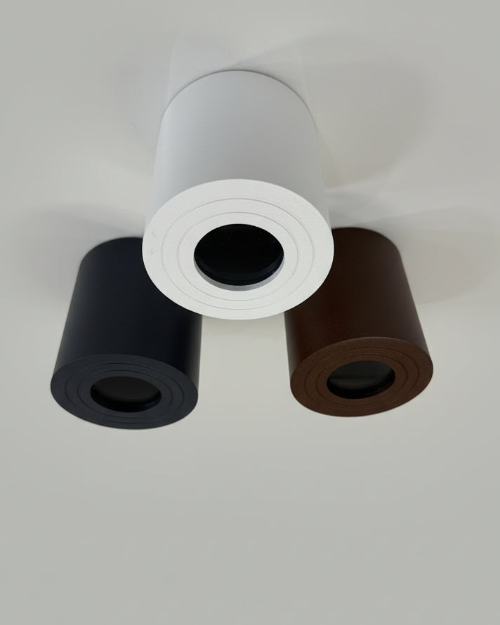 Cilindro soffitto esterno Print - Bianco