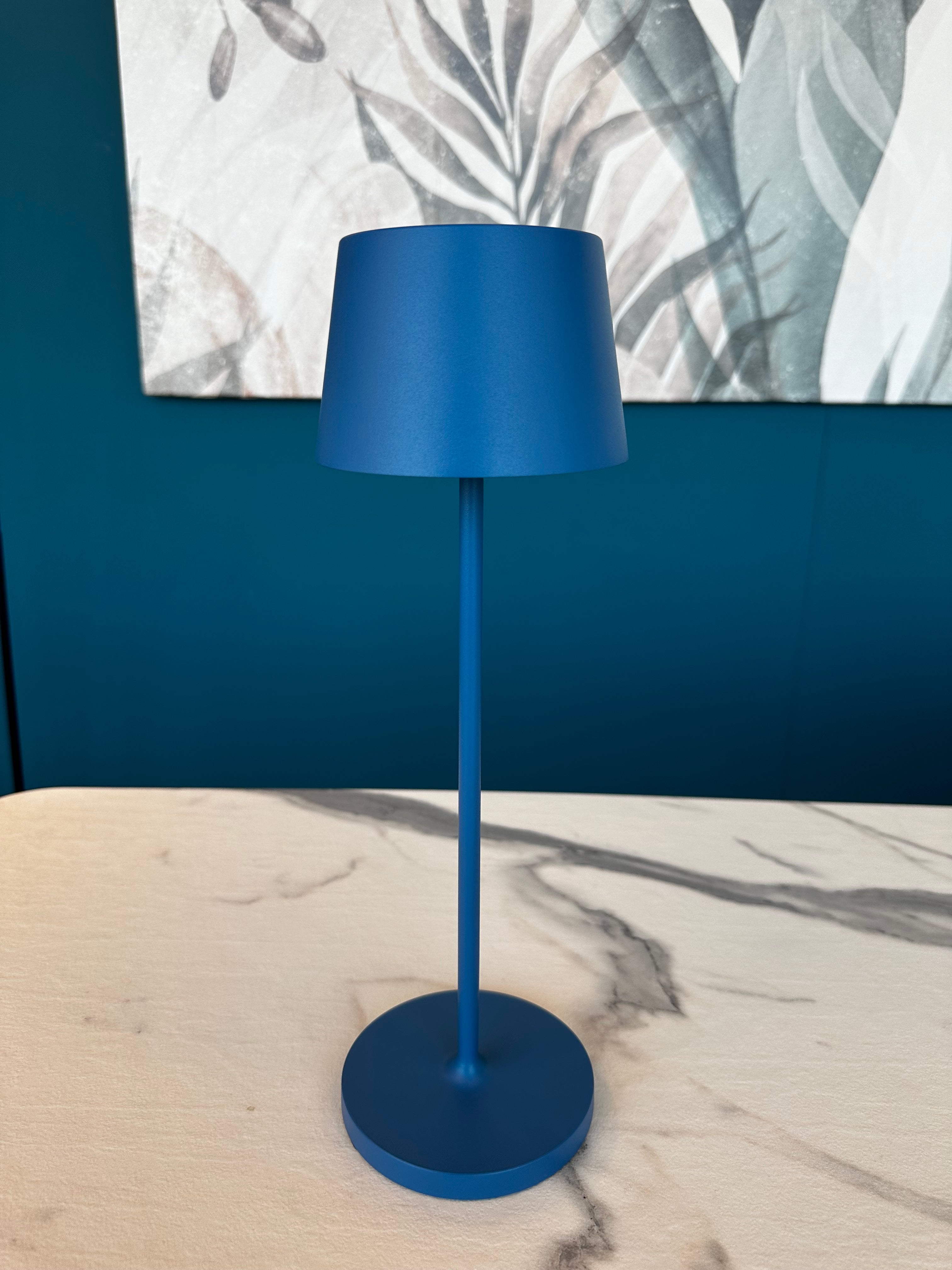 Kelly - Lampada ricaricabile Blu