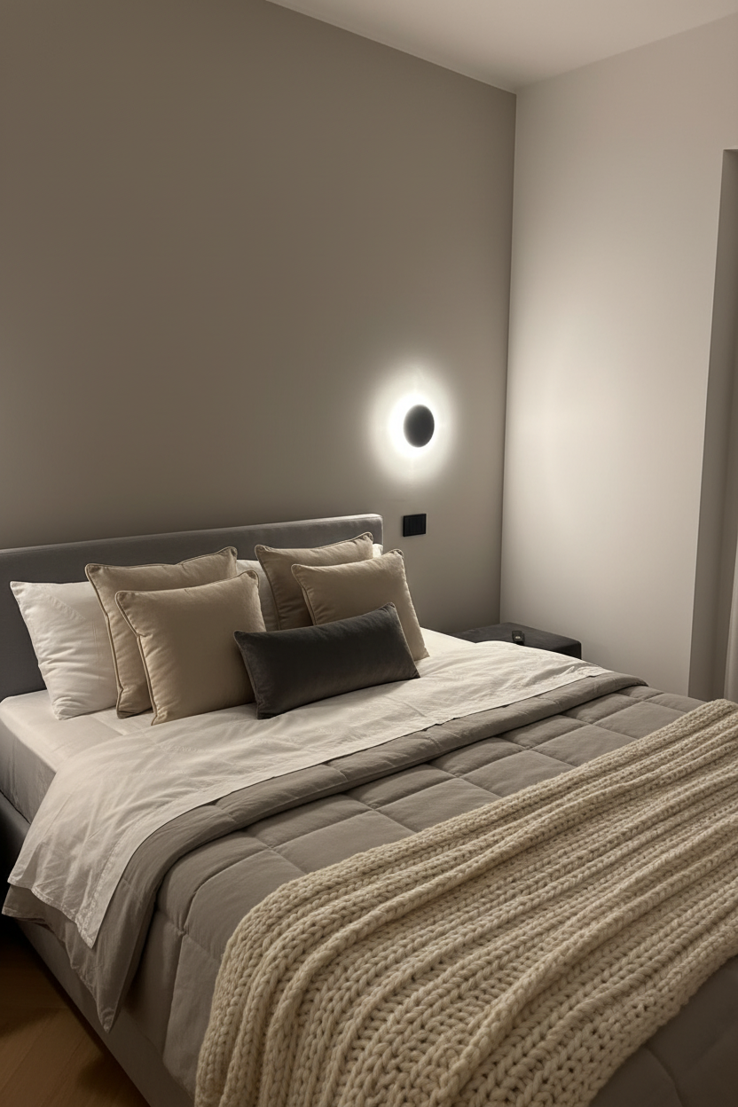 Applique Bottone - Nero