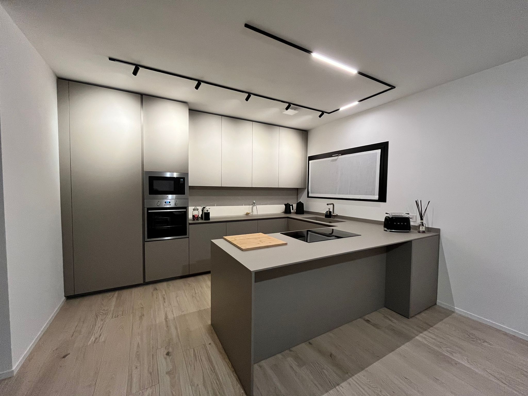 Sistema Karma- Binario magnetico 200cm - Nero