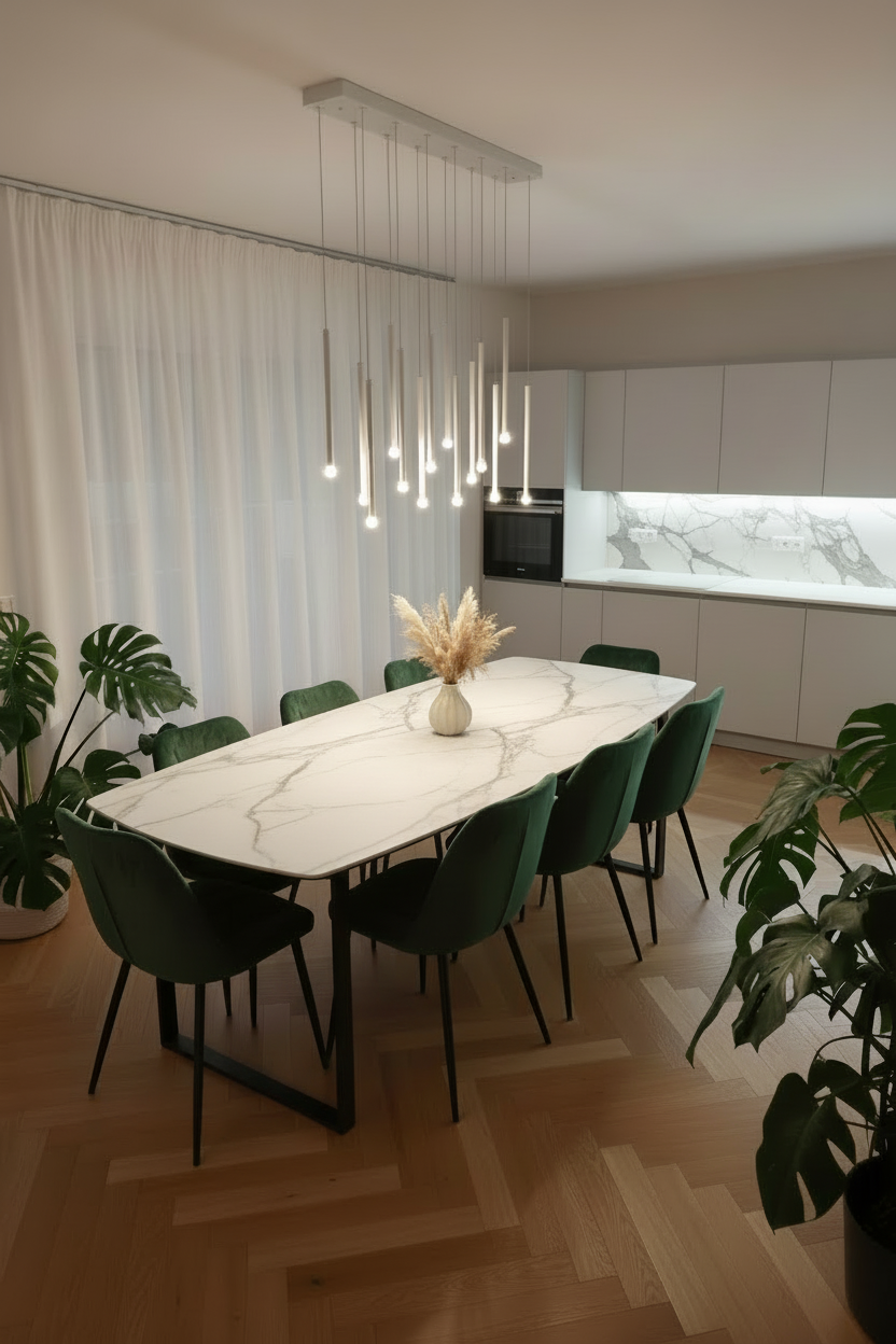 Sospensione Multipla Pointer - Bianco